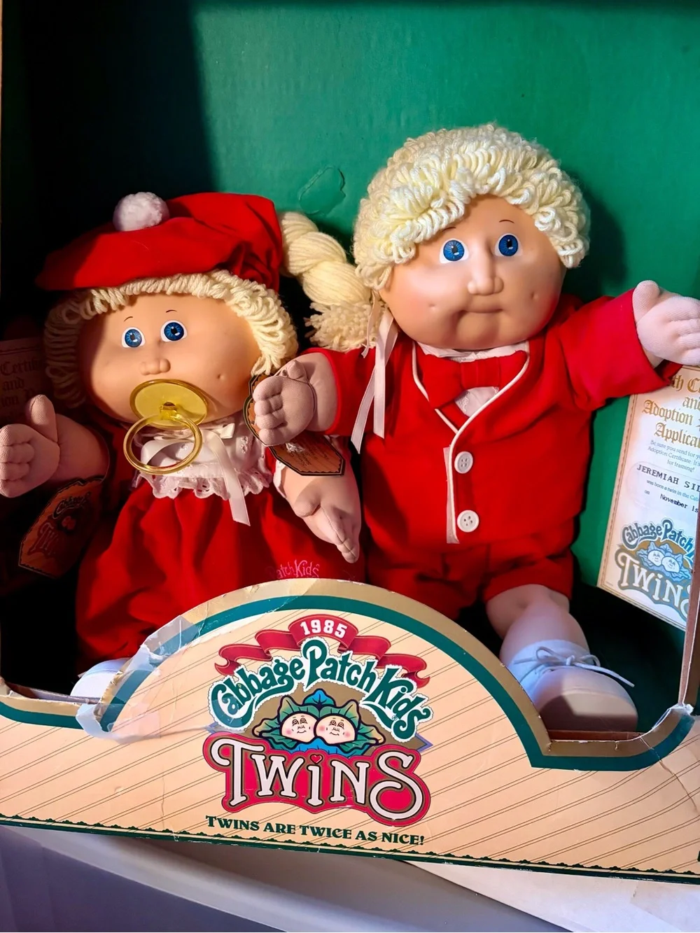Cabbage Patch Twins